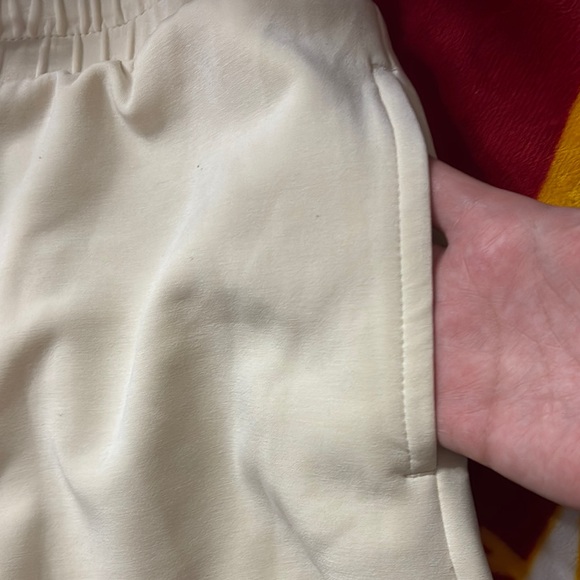 Women's Cream Shorts - Picture 8 of 8